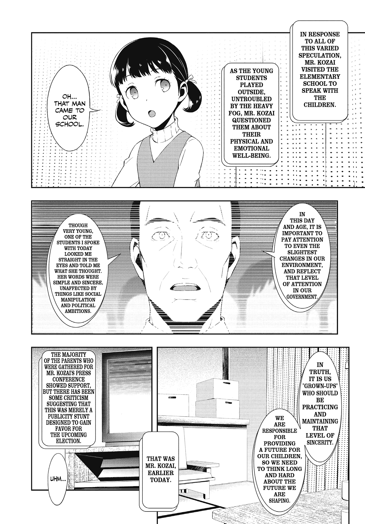 Persona 4 Chapter 50 page 2 - 
