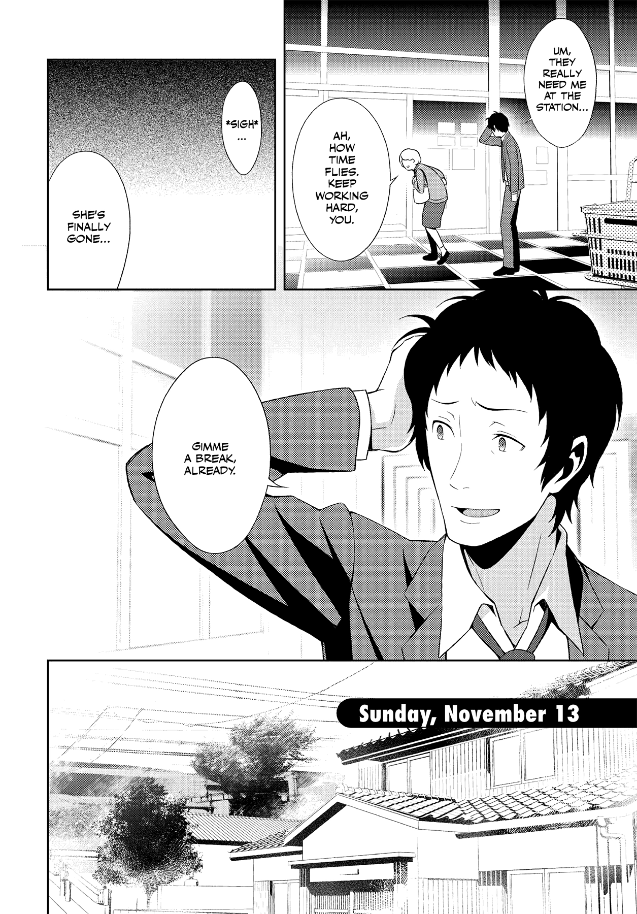 Persona 4 Chapter 54 page 2 - 