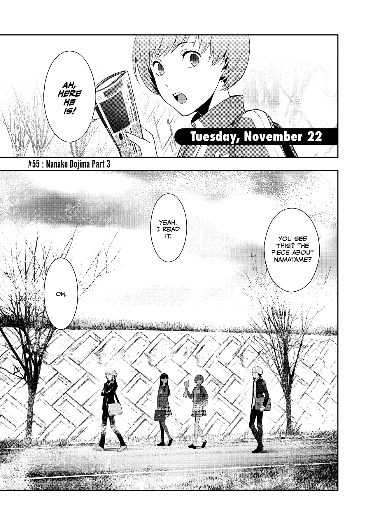 Persona 4 Chapter 55 page 1 - 