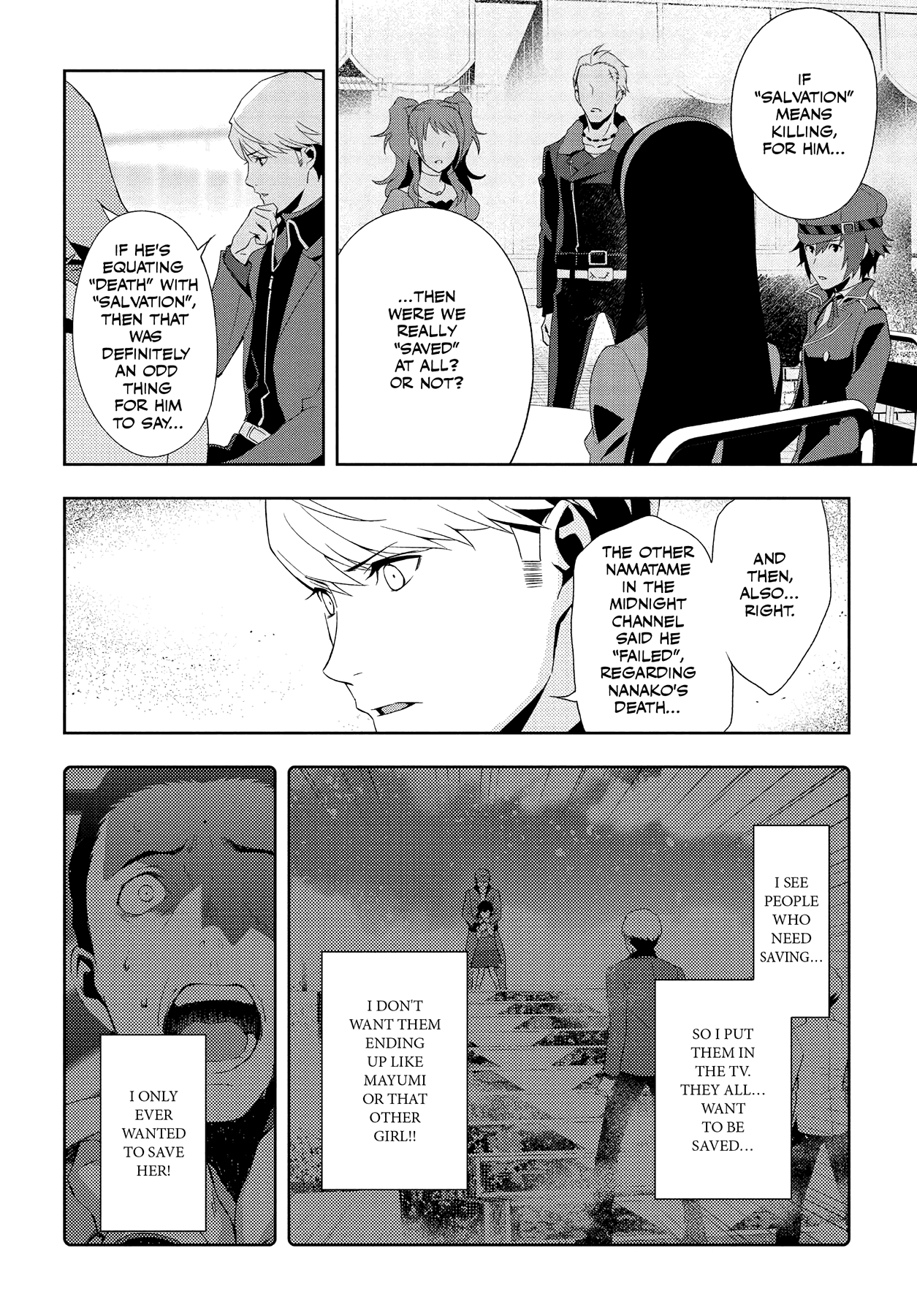 Persona 4 Chapter 58 page 22 - 