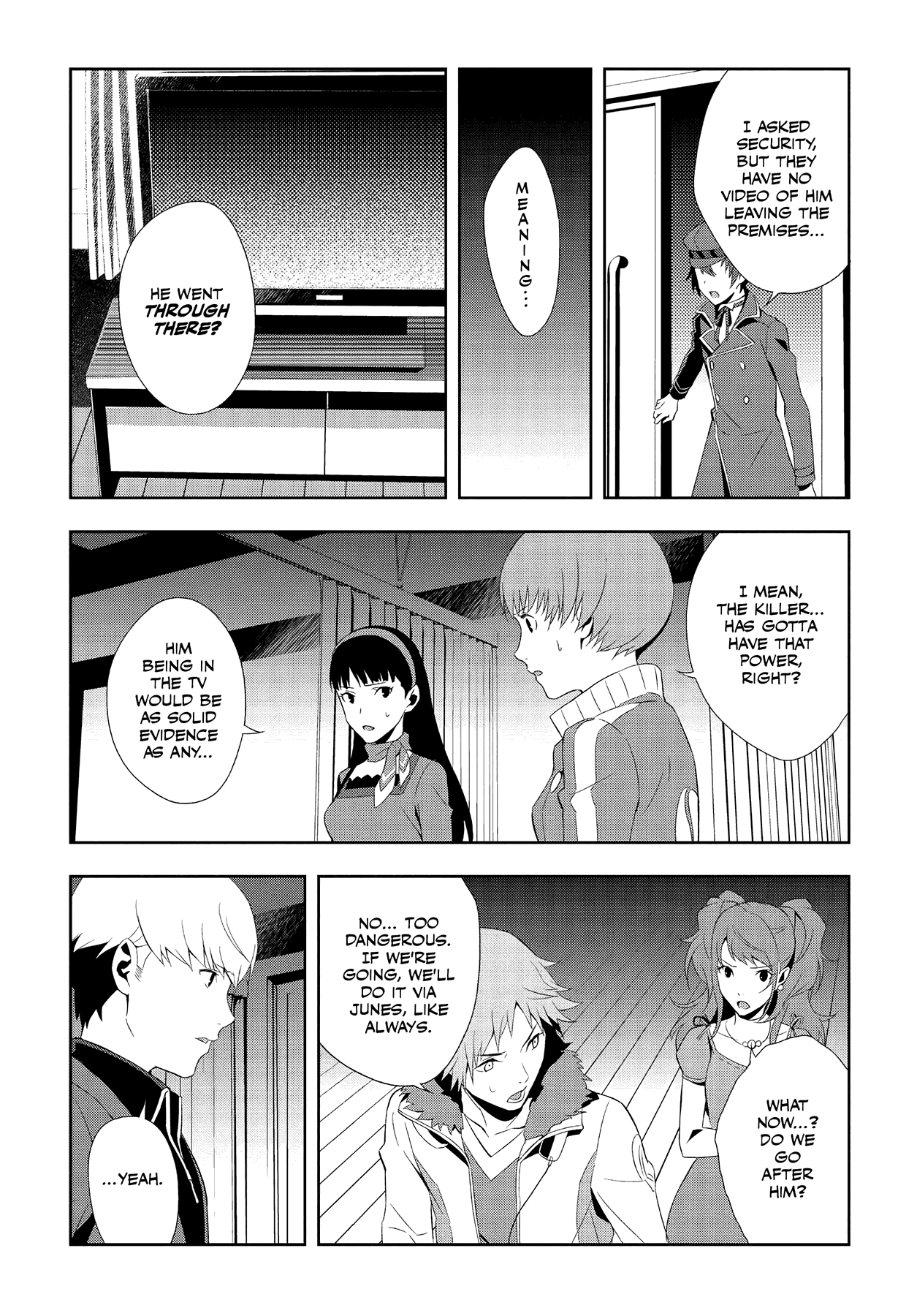 Persona 4 Chapter 59 page 19 - 