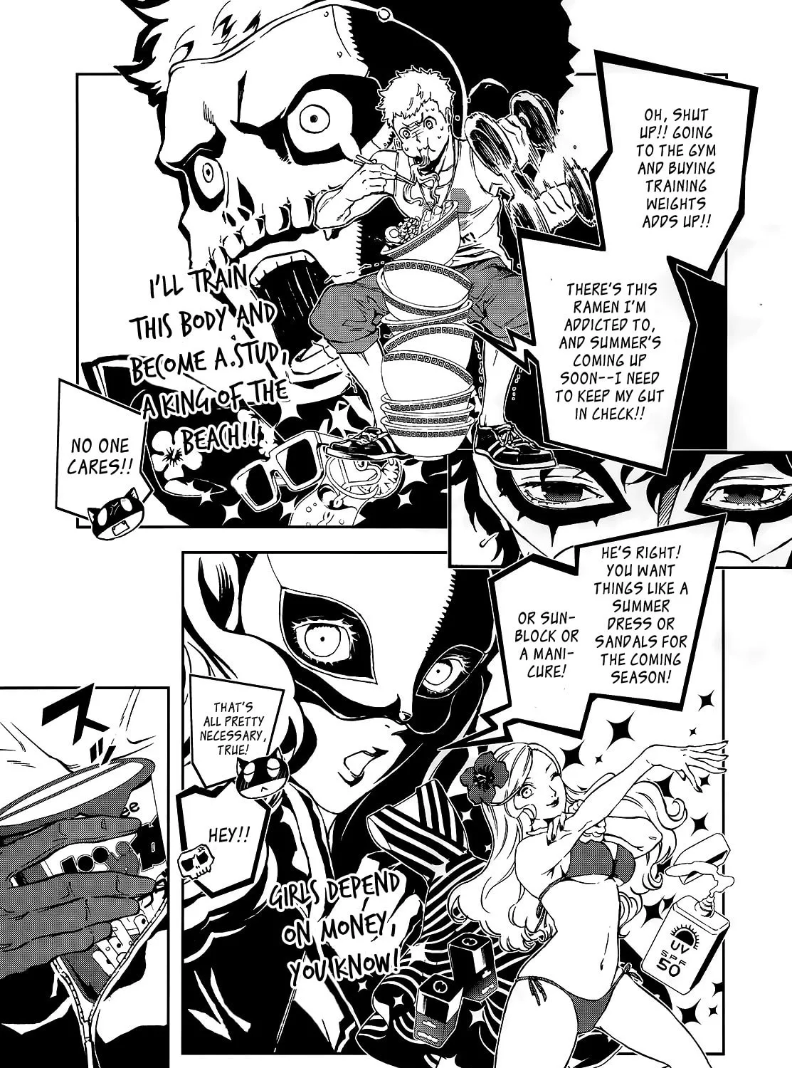 Persona 5 Dengeki Comic Anthology Chapter 1 page 33 - 