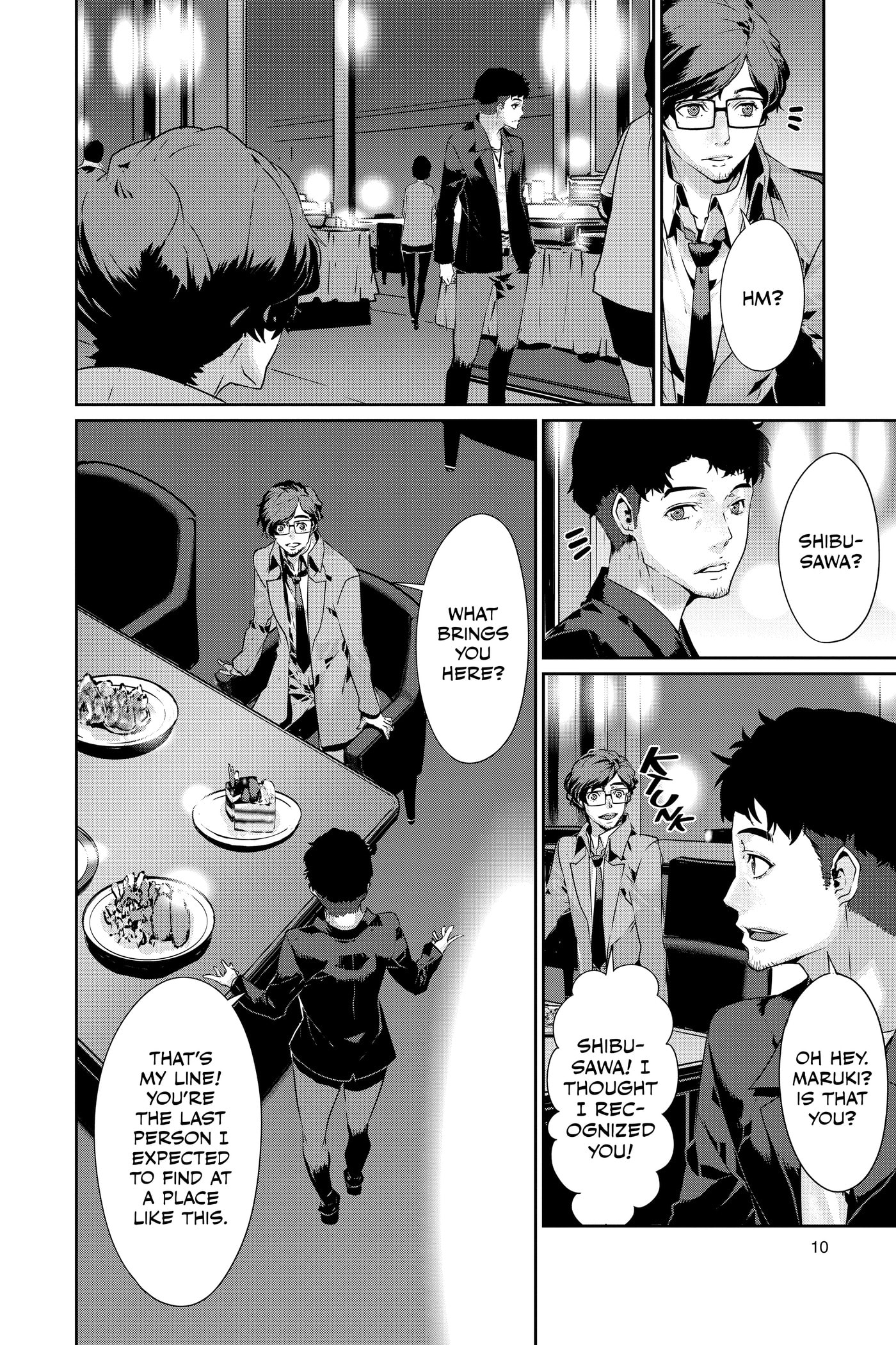 Persona 5 Chapter 0 page 12 - 