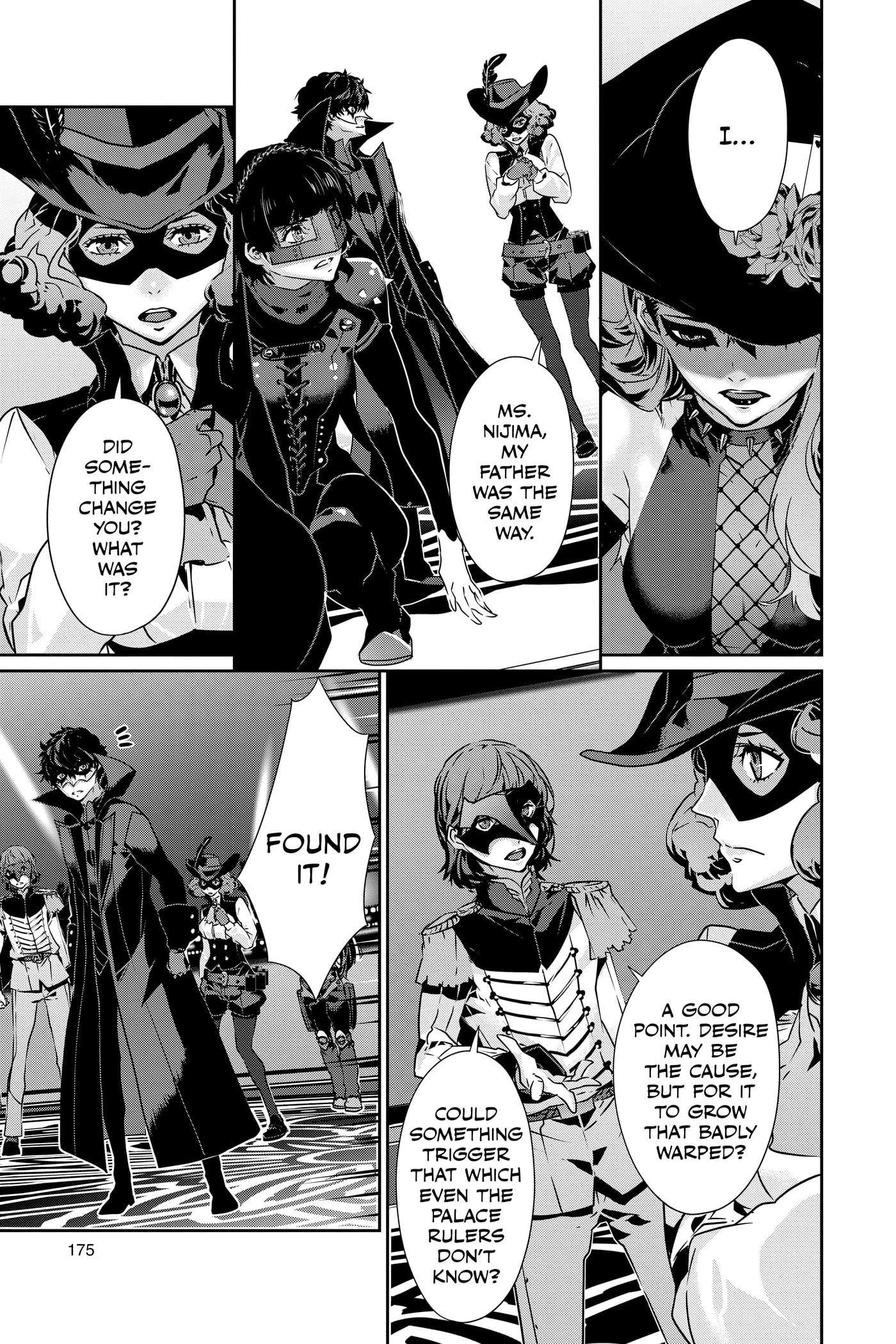 Persona 5 Chapter 0 page 176 - 
