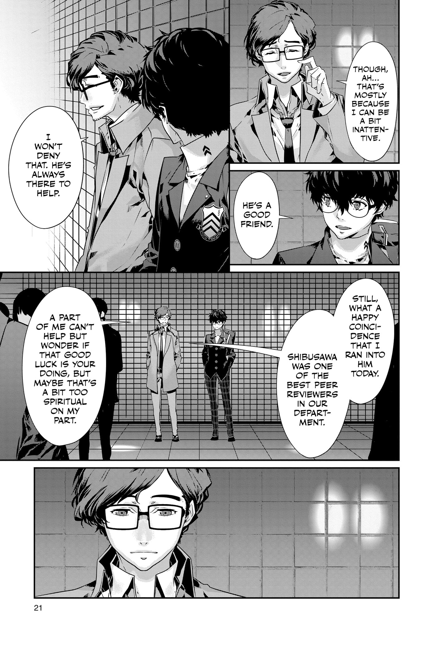 Persona 5 Chapter 0 page 23 - 
