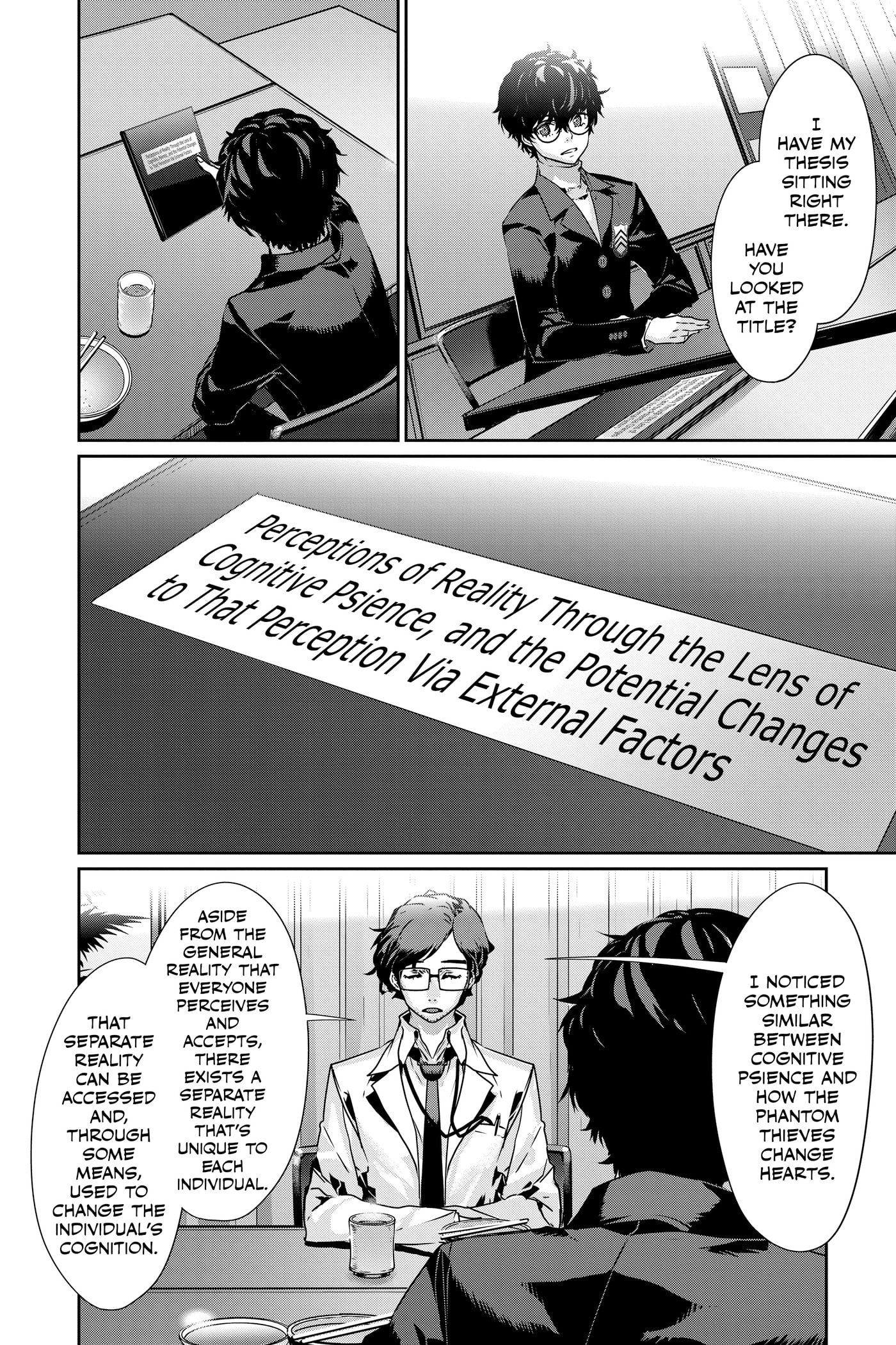 Persona 5 Chapter 0 page 40 - 
