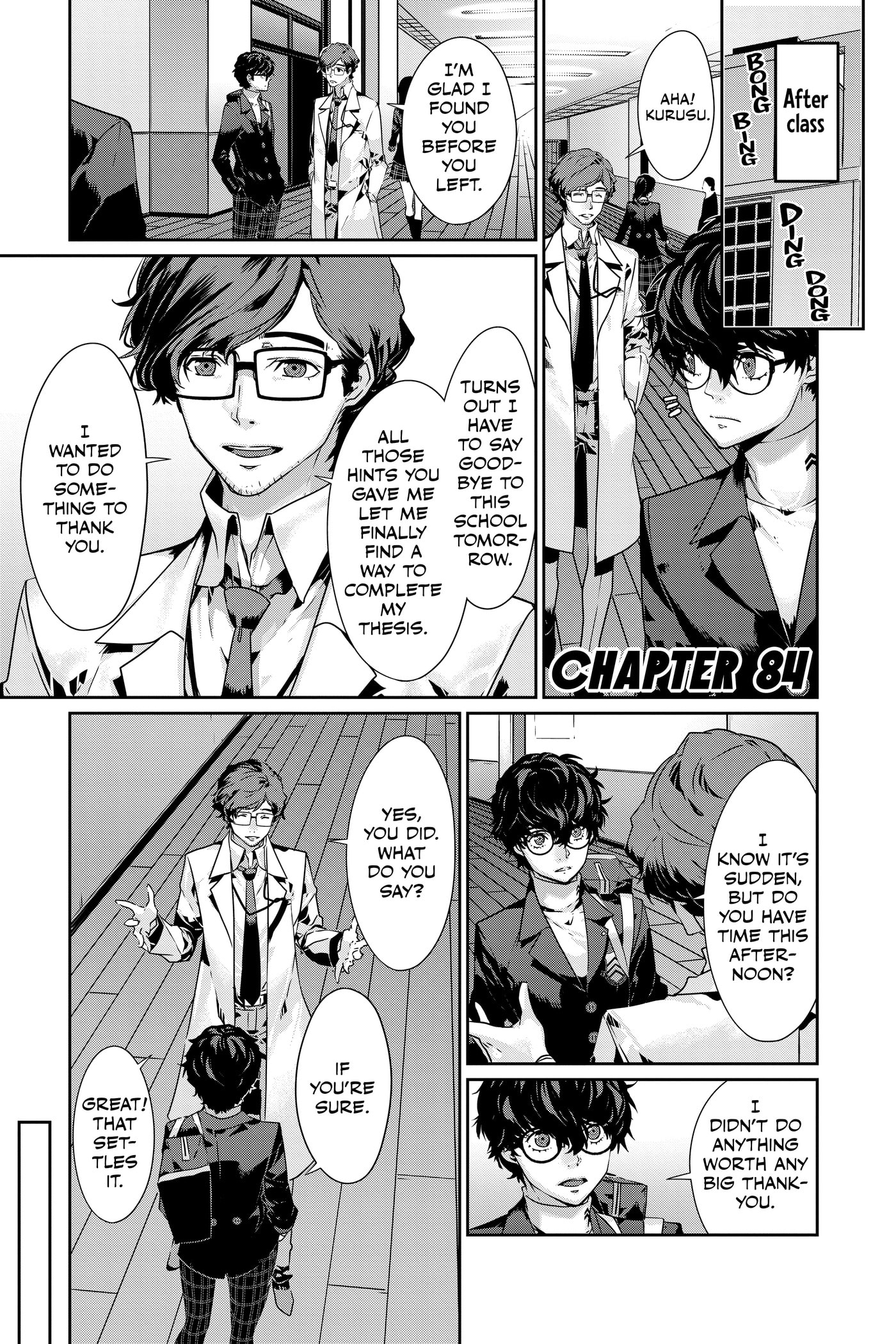 Persona 5 Chapter 0 page 5 - 
