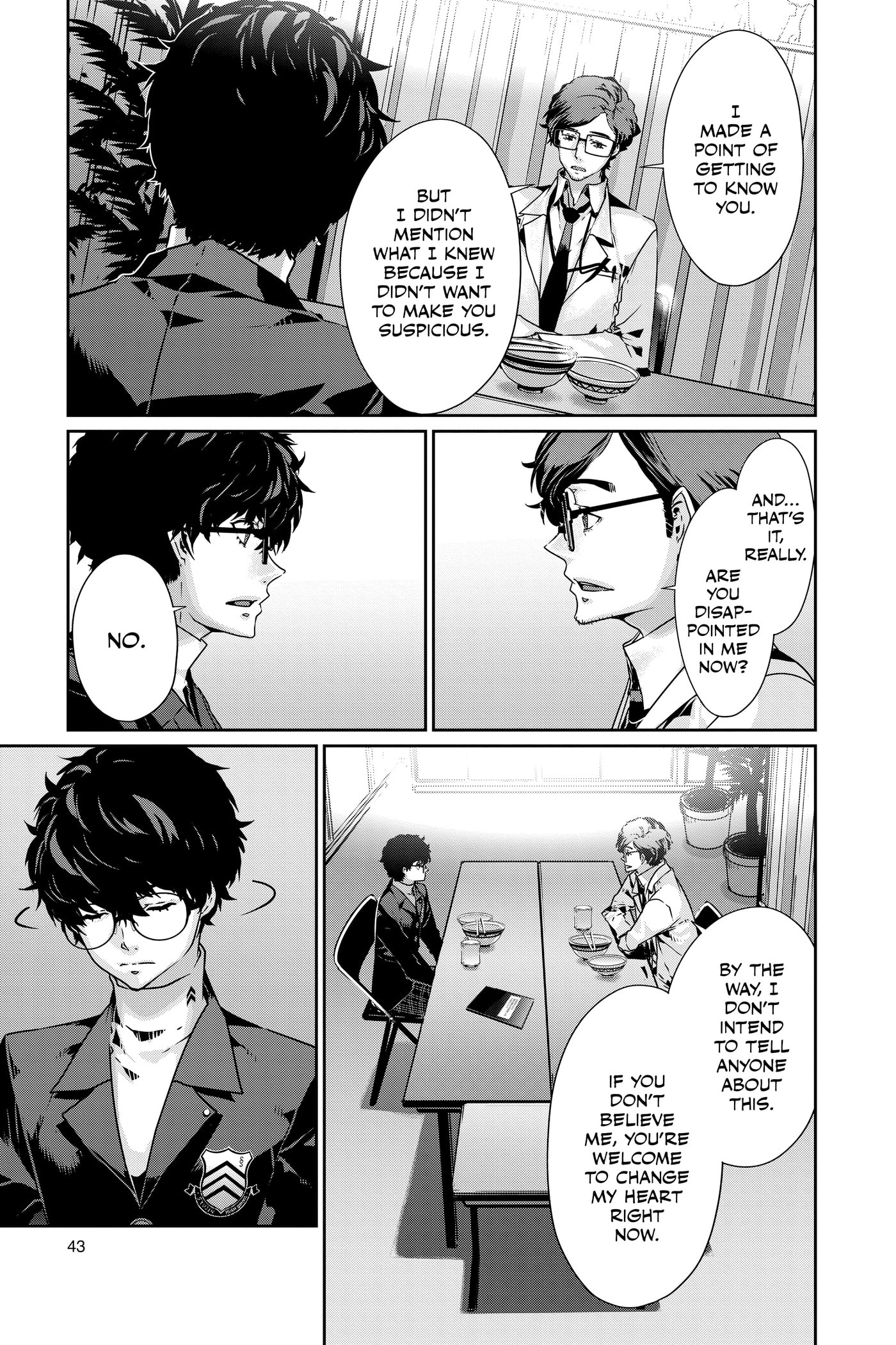 Persona 5 Chapter 0 page 45 - 