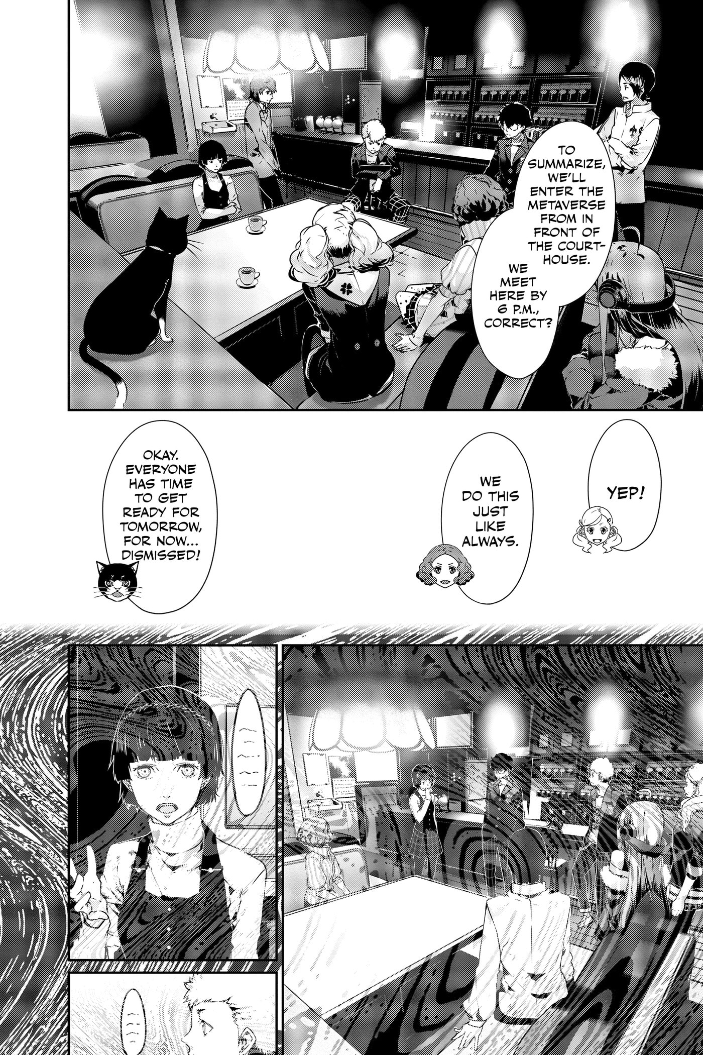 Persona 5 Chapter 0 page 54 - 