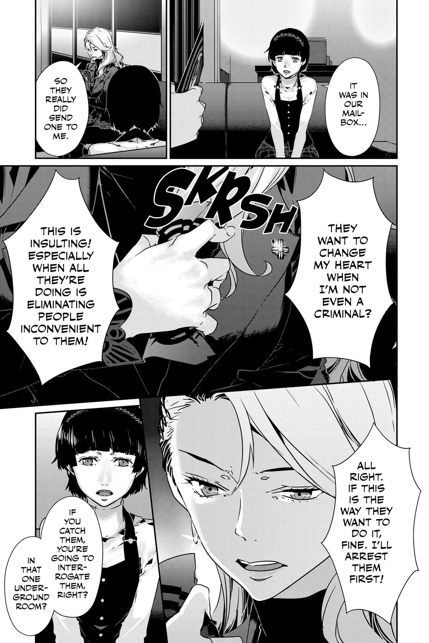 Persona 5 Chapter 0 page 57 - 