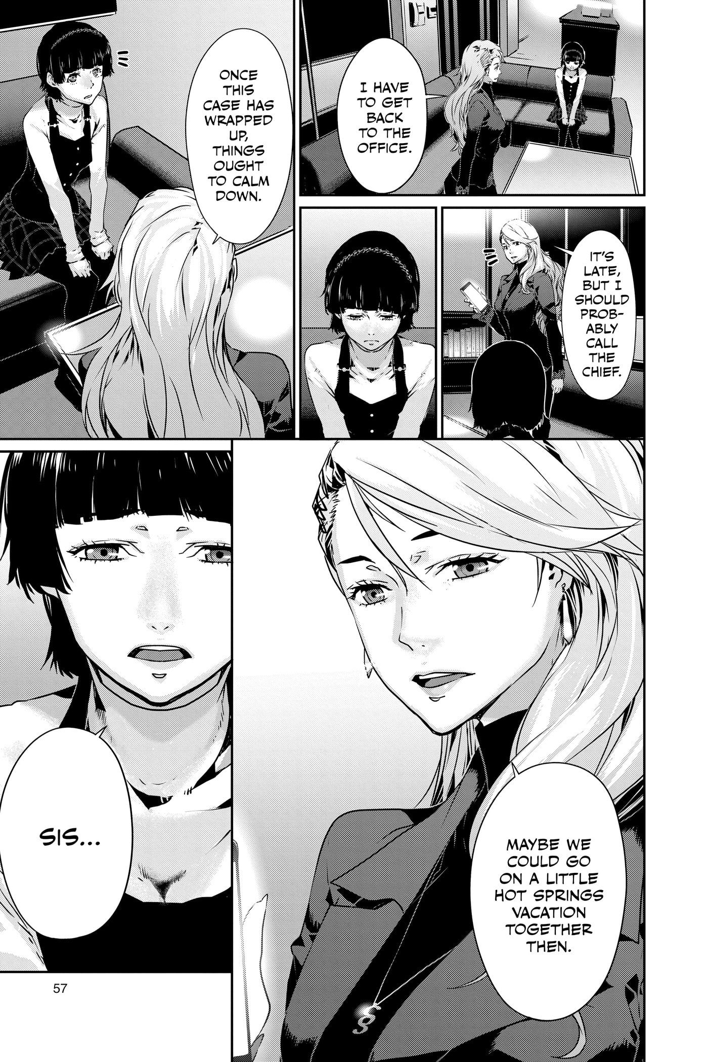 Persona 5 Chapter 0 page 59 - 
