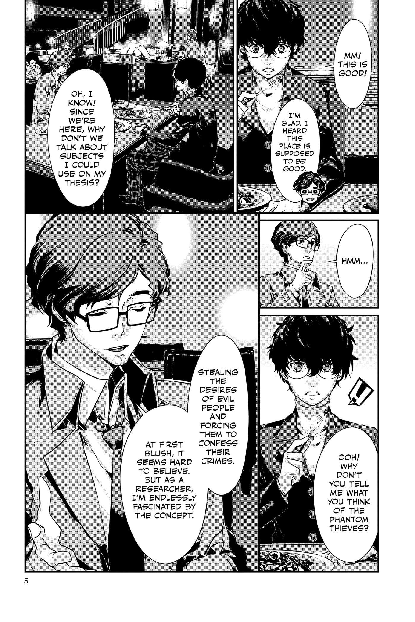 Persona 5 Chapter 0 page 7 - 