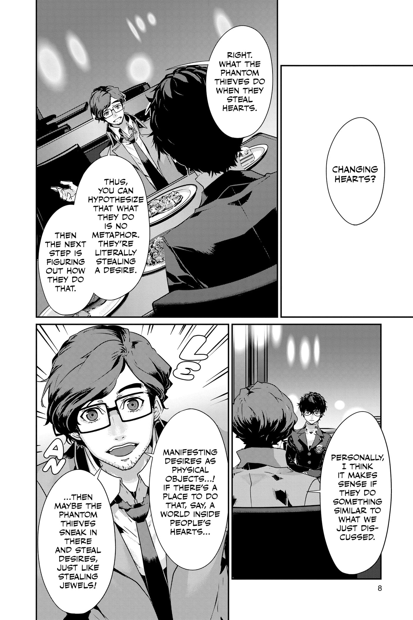 Persona 5 Chapter 0 page 10 - 