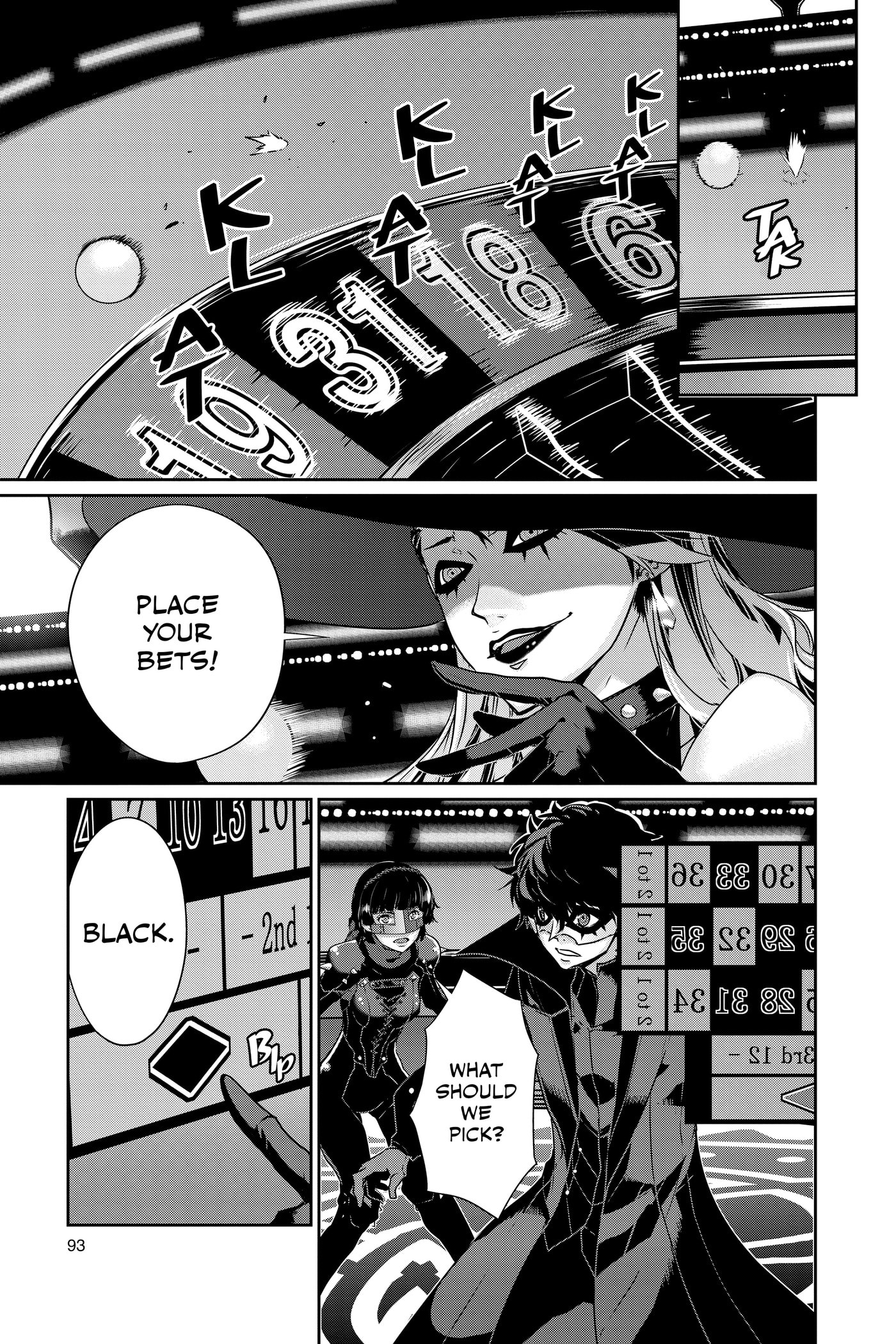 Persona 5 Chapter 0 page 95 - 