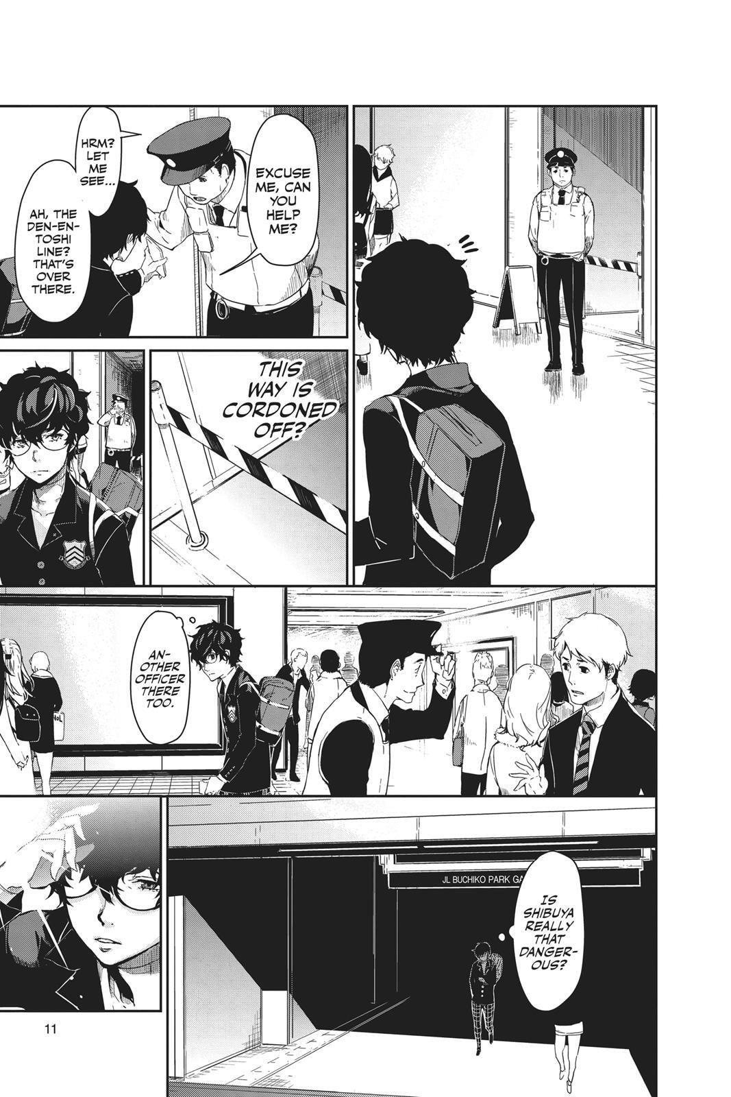 Persona 5 Chapter 1 page 11 - 
