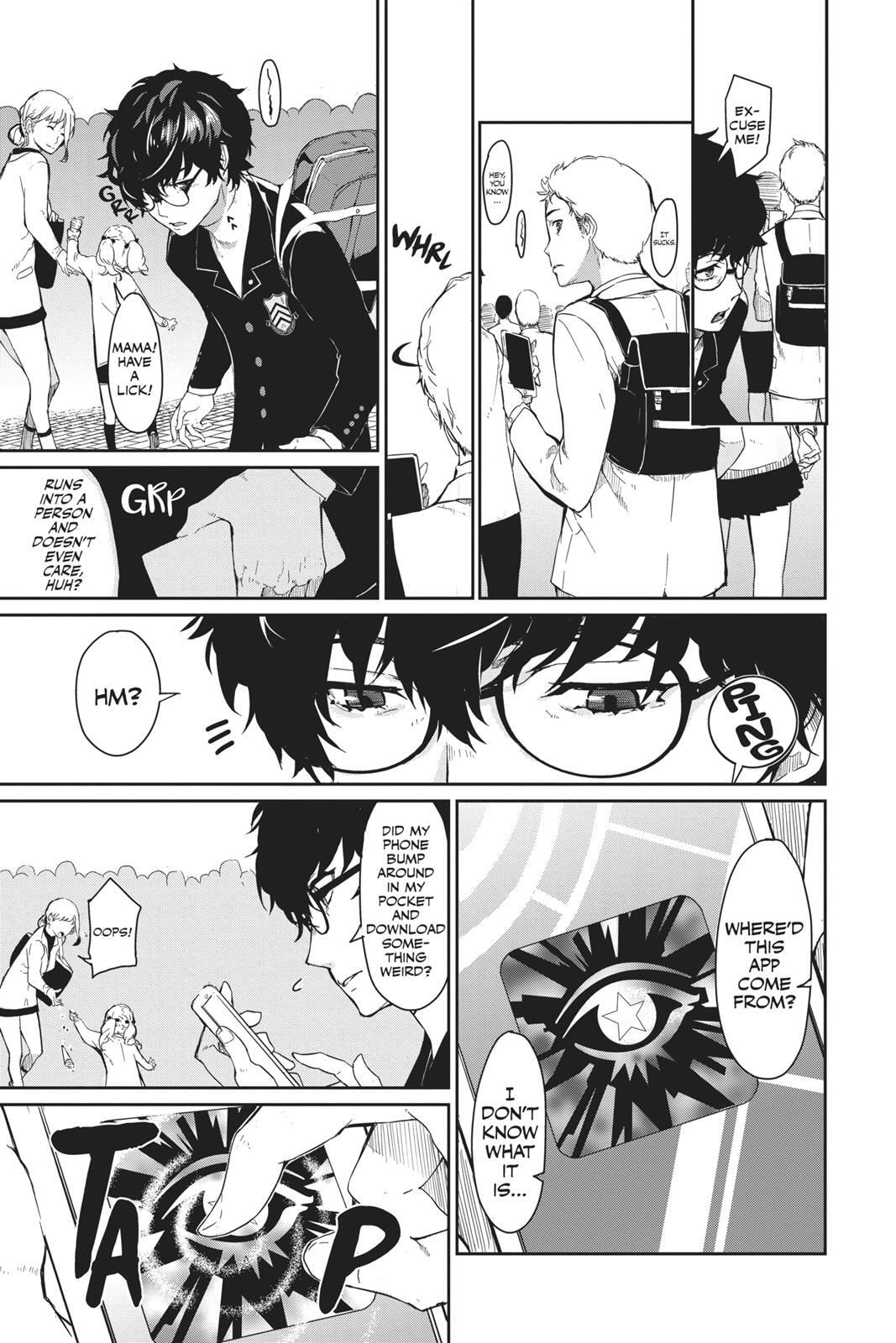 Persona 5 Chapter 1 page 13 - 