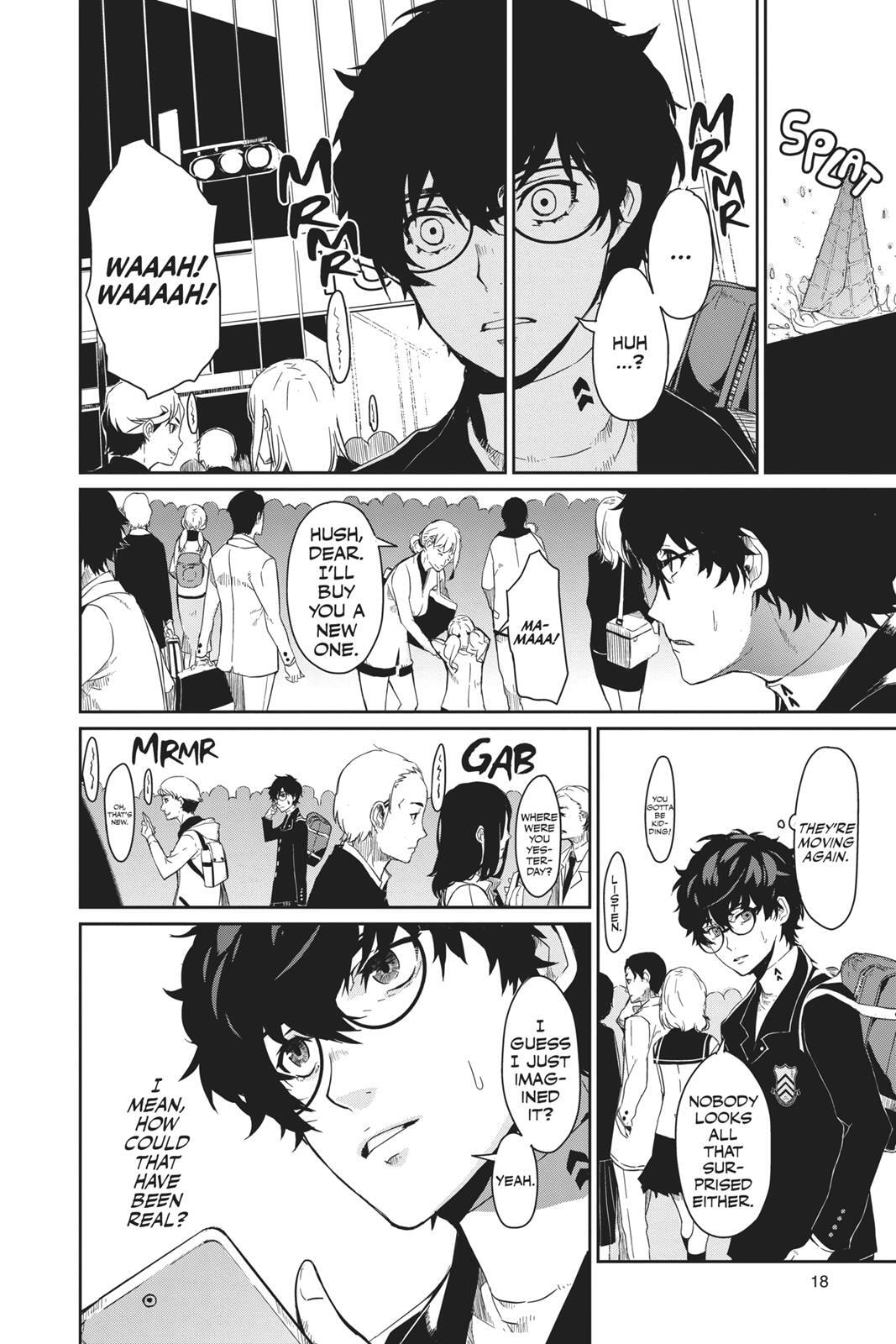 Persona 5 Chapter 1 page 17 - 