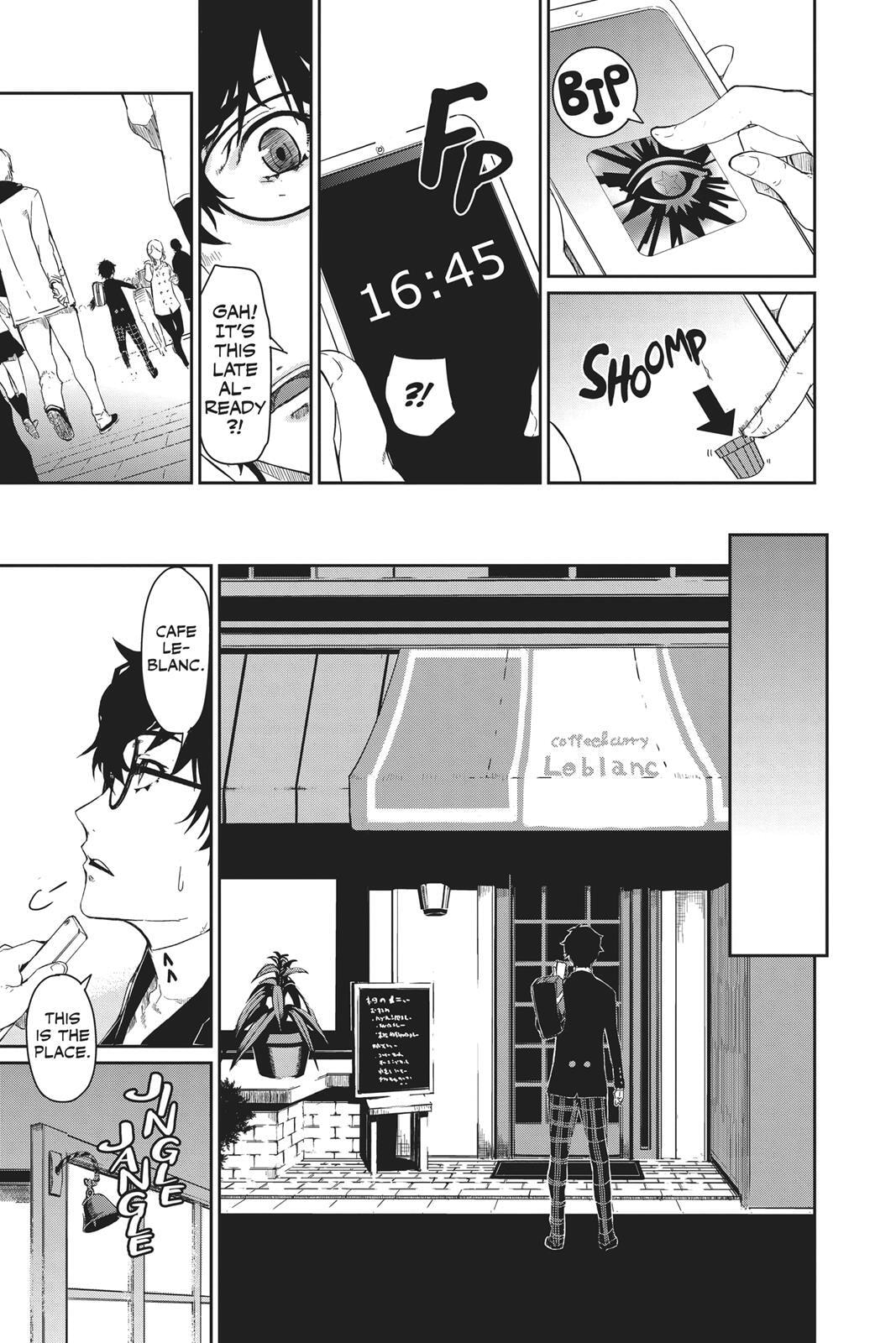 Persona 5 Chapter 1 page 18 - 