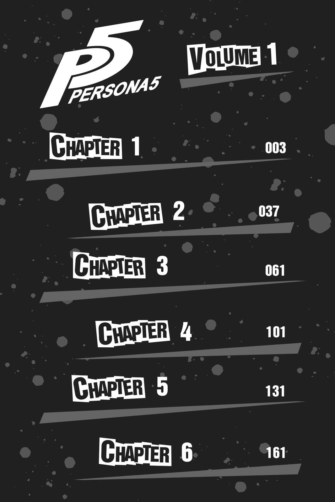Persona 5 Chapter 1 page 3 - 