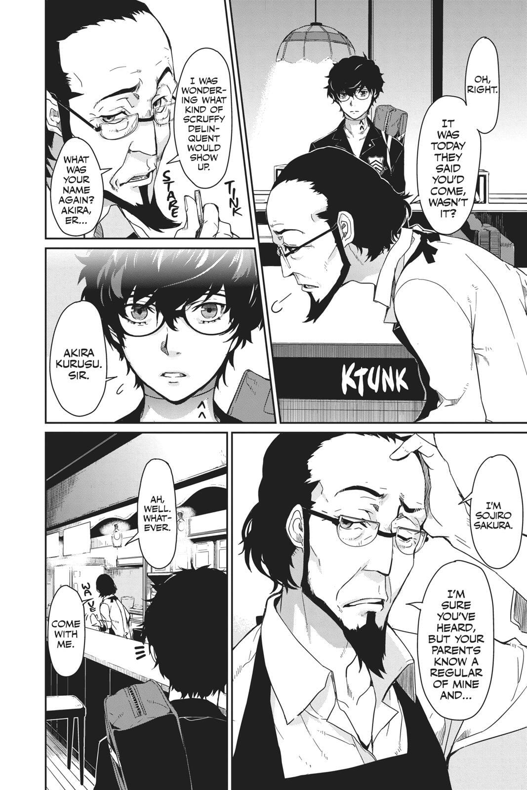 Persona 5 Chapter 1 page 21 - 