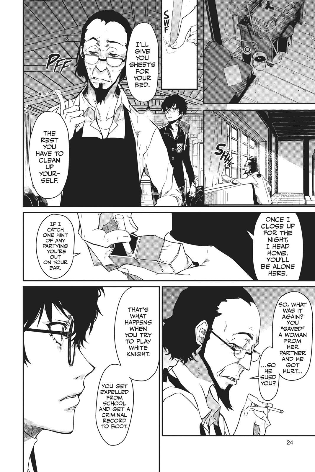 Persona 5 Chapter 1 page 23 - 