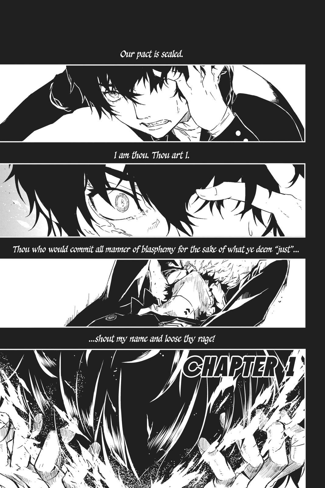 Persona 5 Chapter 1 page 4 - 
