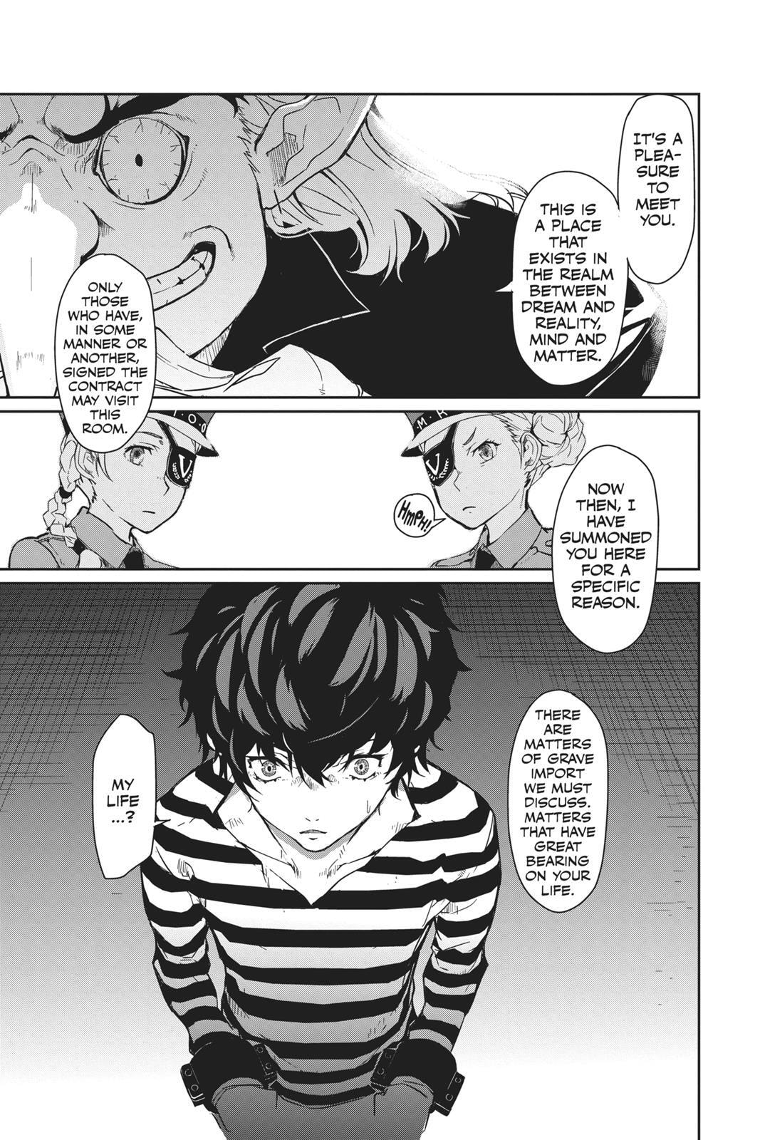 Persona 5 Chapter 1 page 32 - 