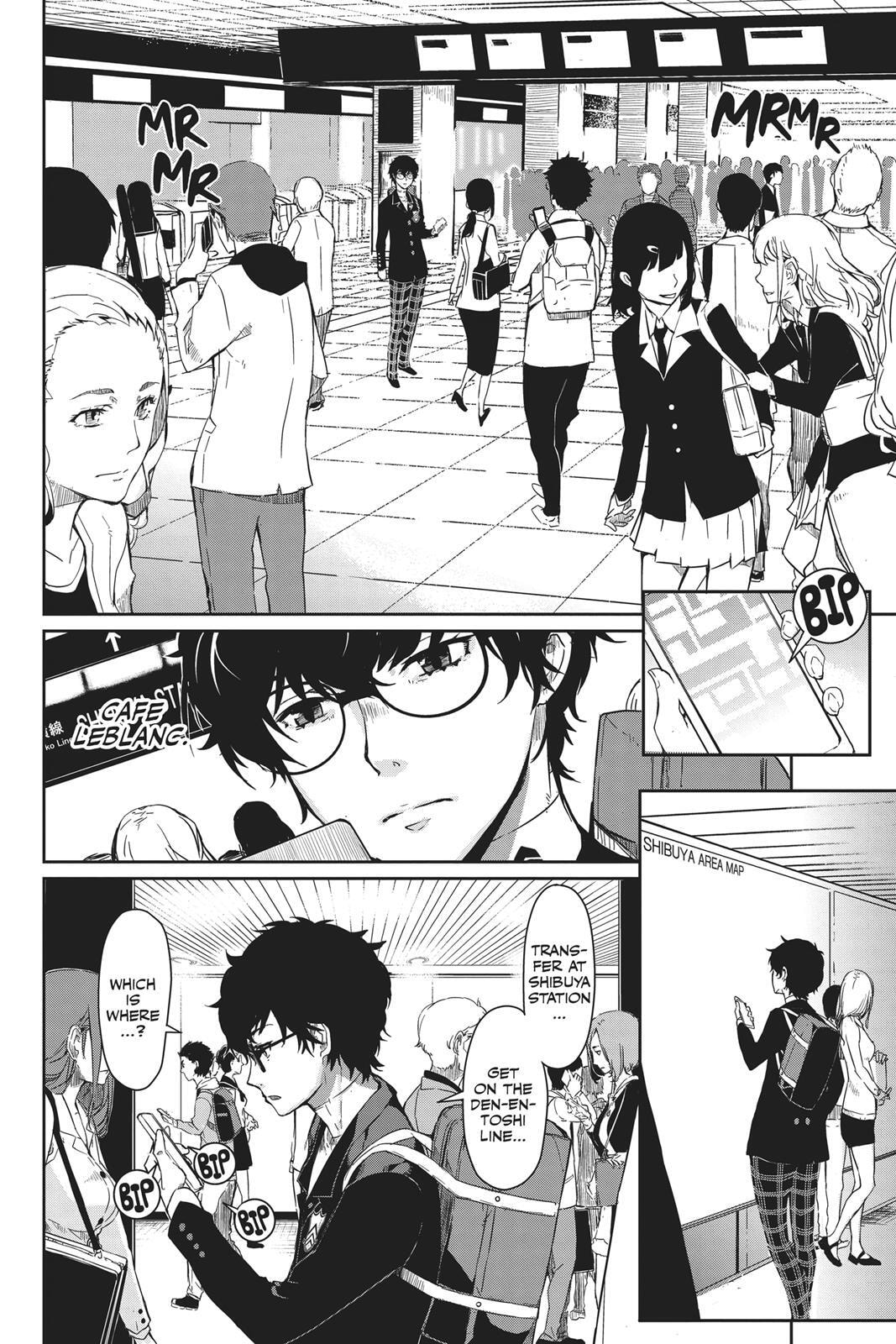 Persona 5 Chapter 1 page 10 - 