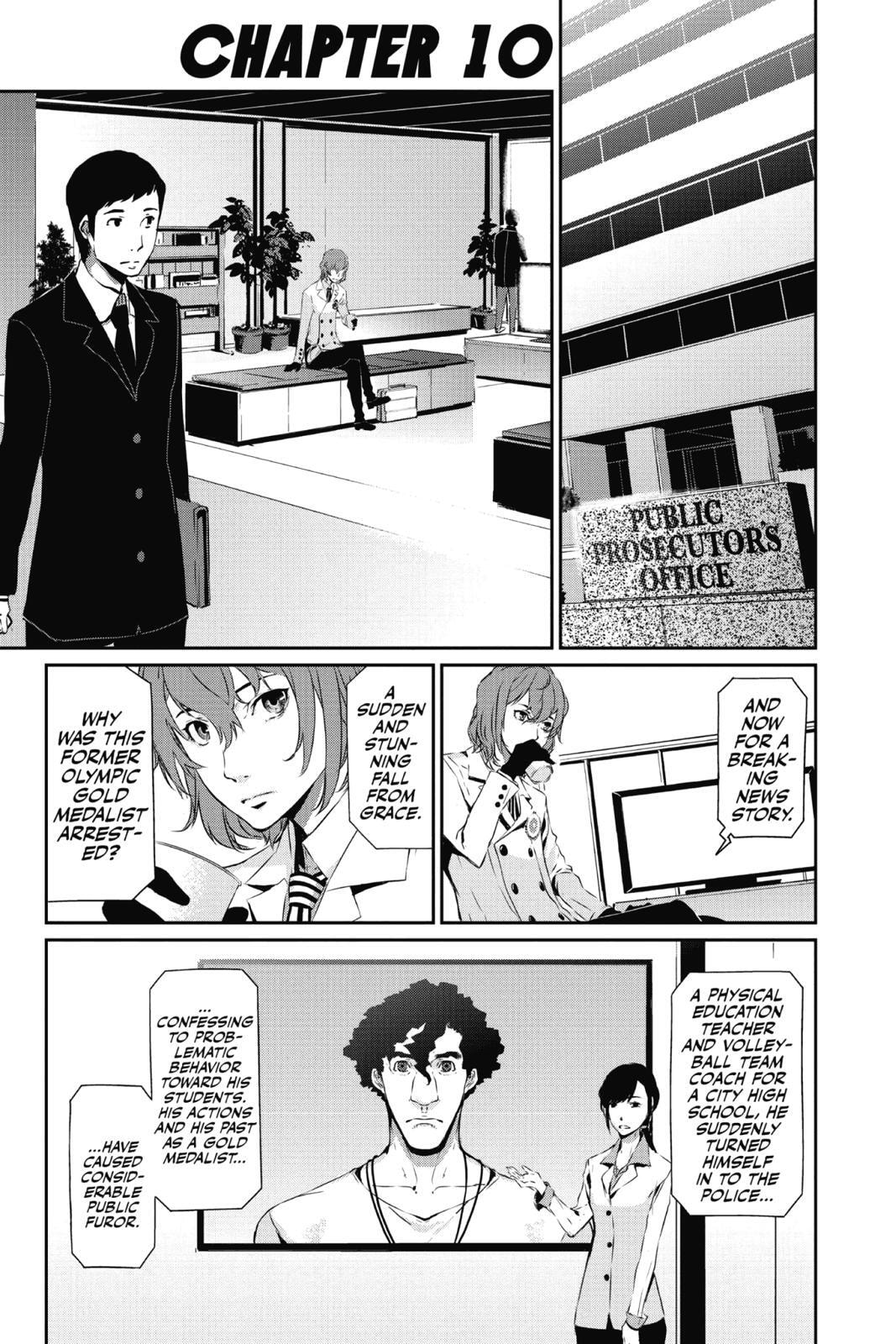Persona 5 Chapter 10 page 1 - 