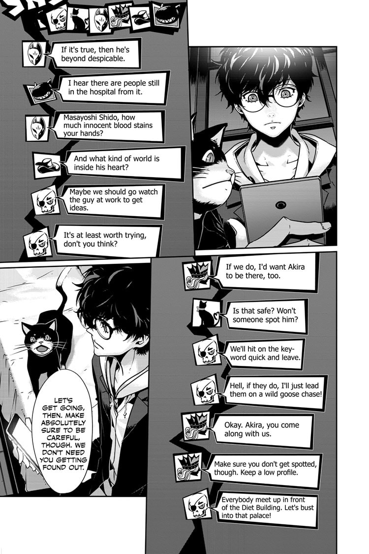 Persona 5 Chapter 101.1 page 8 - 