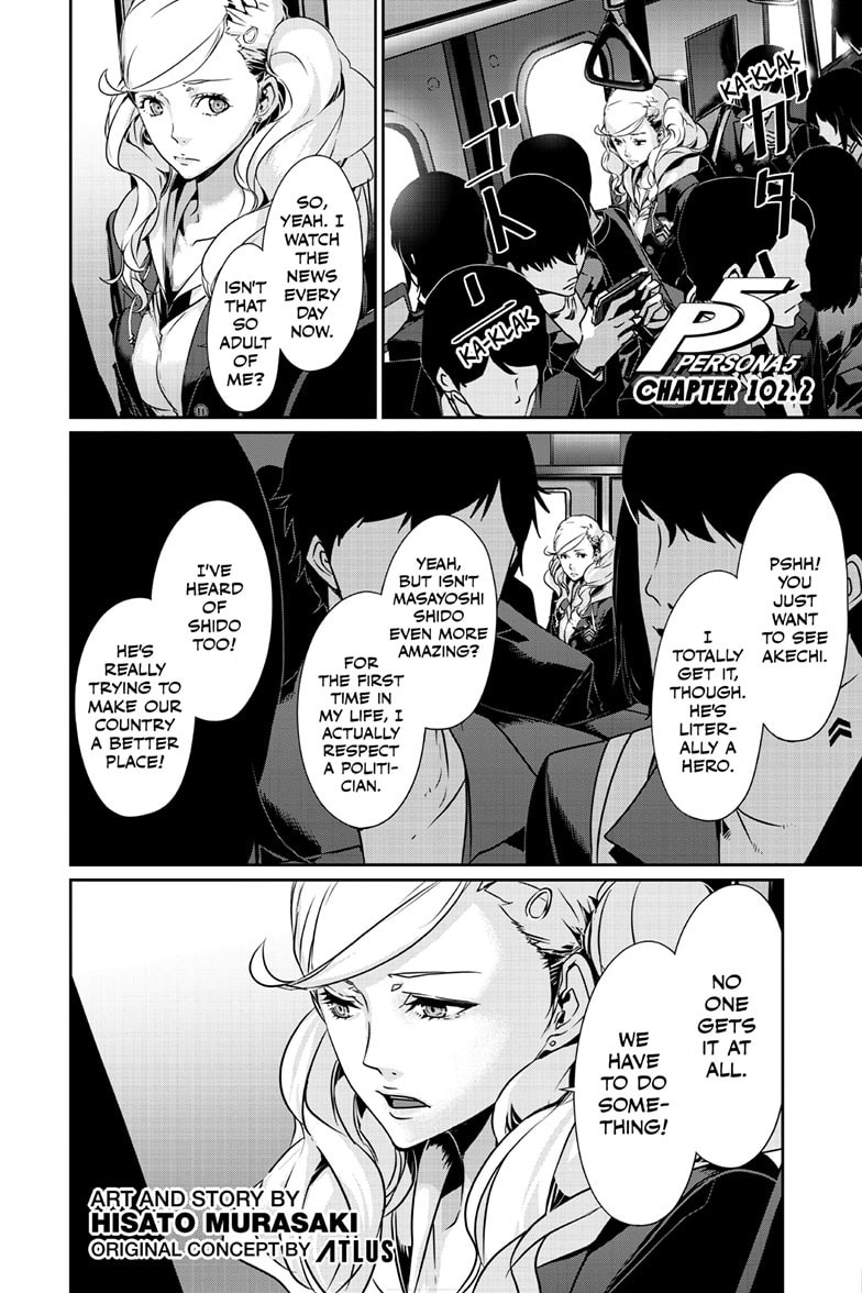 Persona 5 Chapter 102.2 page 1 - 