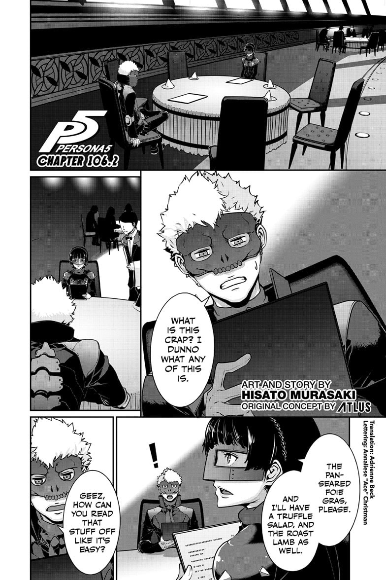 Persona 5 Chapter 106.2 page 1 - 