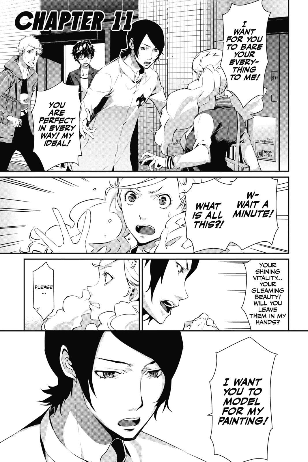 Persona 5 Chapter 11 page 1 - 