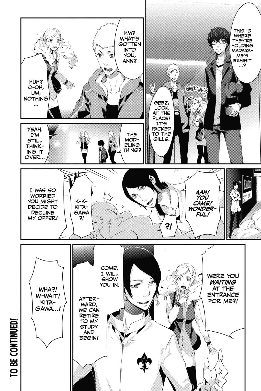 Persona 5 Chapter 11 page 38 - 