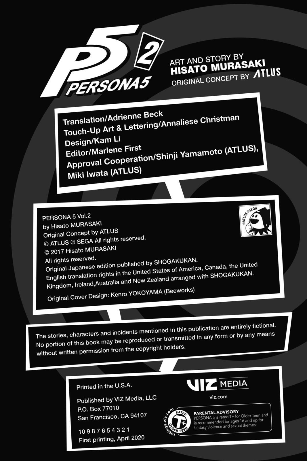 Persona 5 Chapter 11 page 45 - 