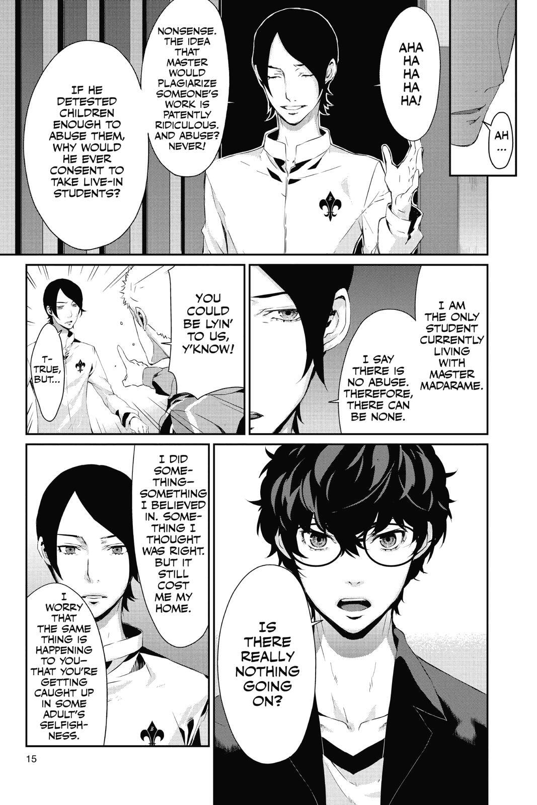 Persona 5 Chapter 12 page 16 - 