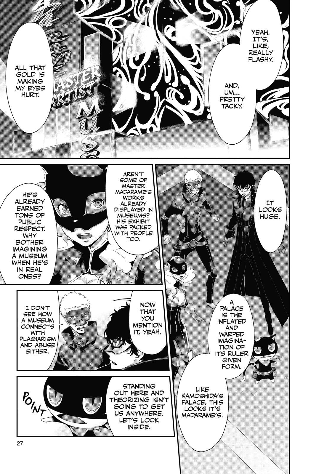 Persona 5 Chapter 12 page 28 - 
