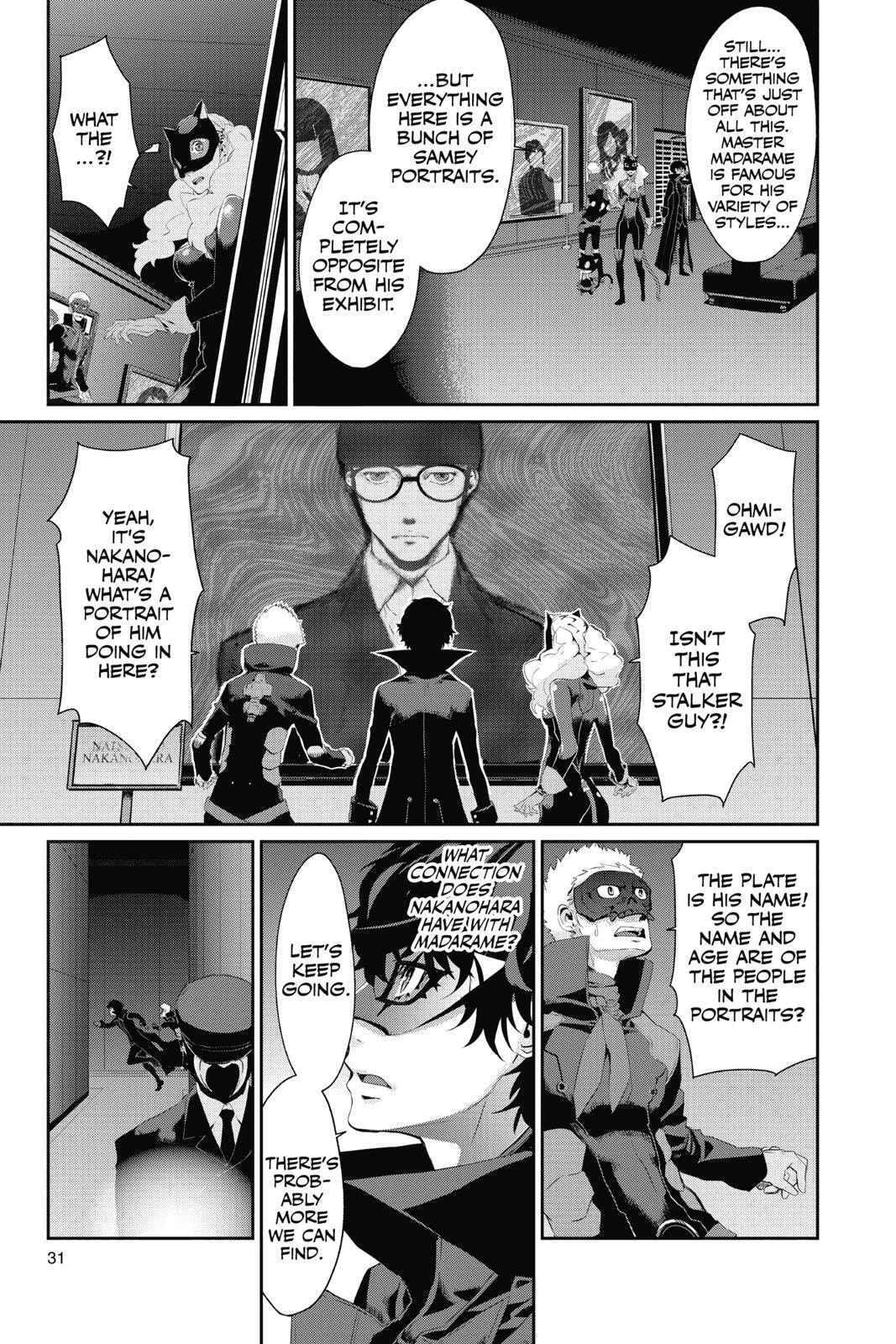 Persona 5 Chapter 12 page 32 - 