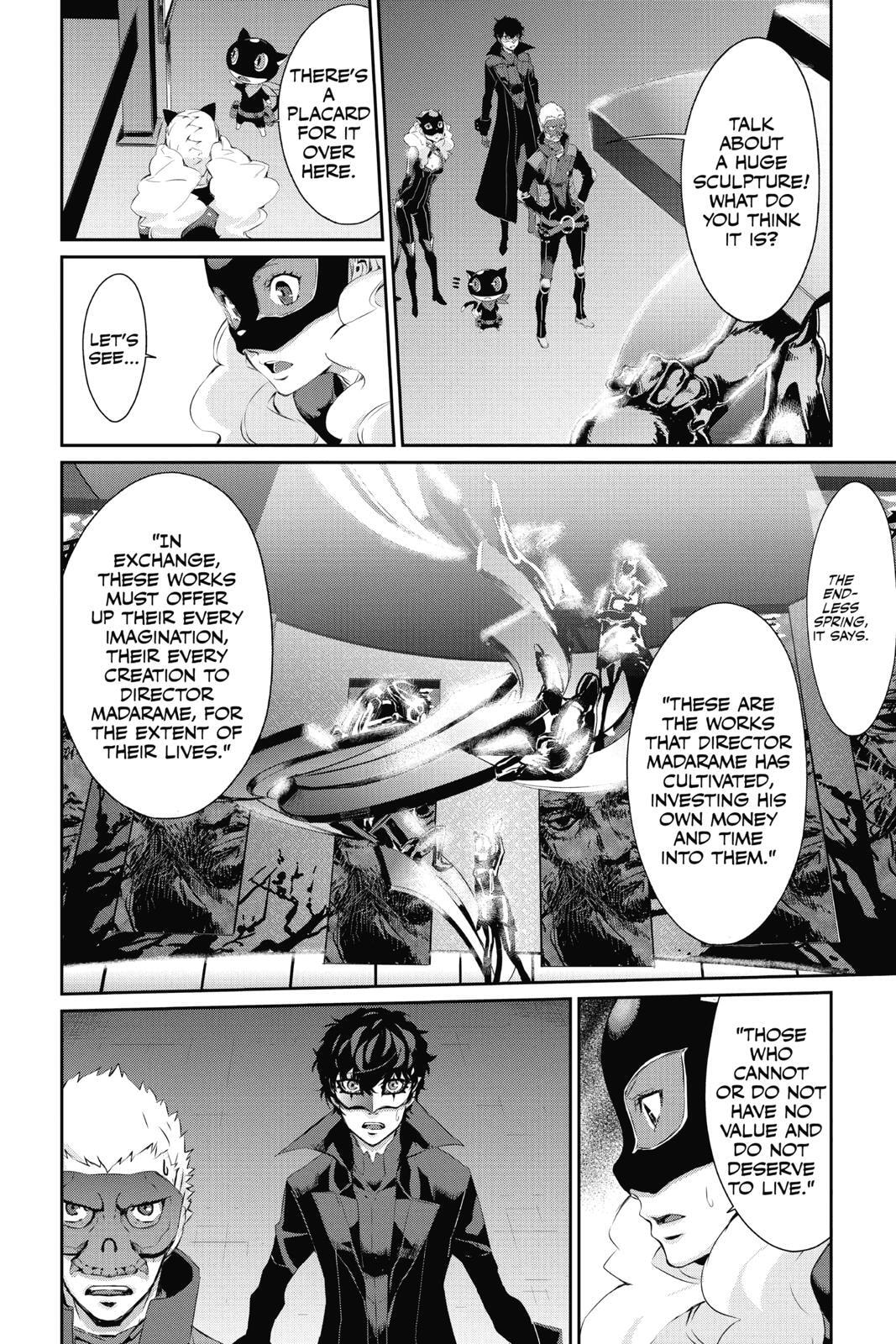 Persona 5 Chapter 12 page 35 - 