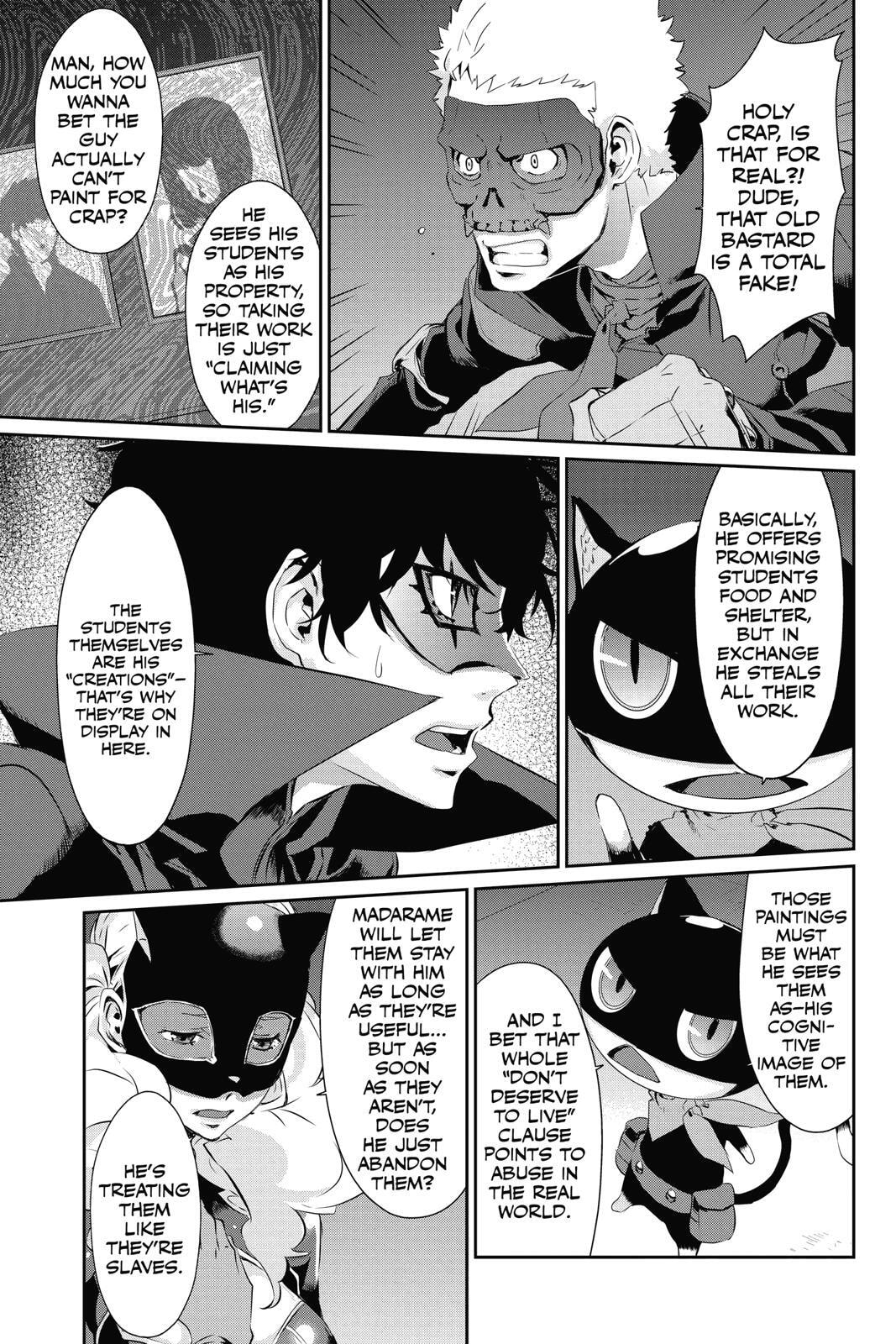 Persona 5 Chapter 12 page 36 - 