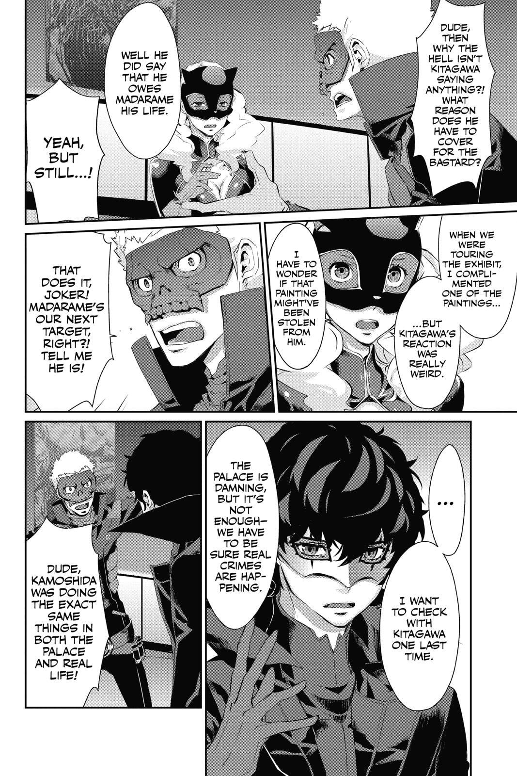 Persona 5 Chapter 12 page 37 - 