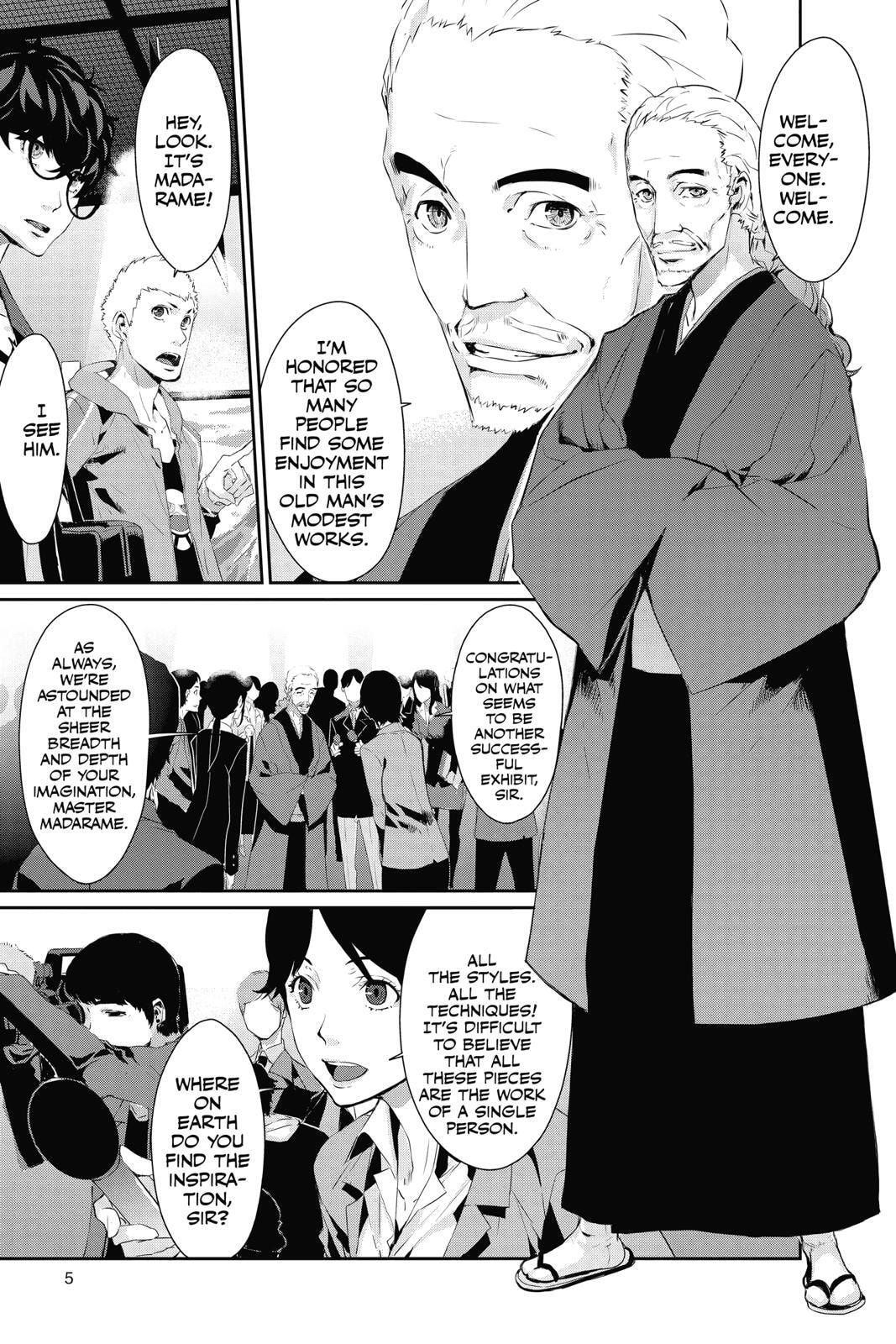 Persona 5 Chapter 12 page 6 - 