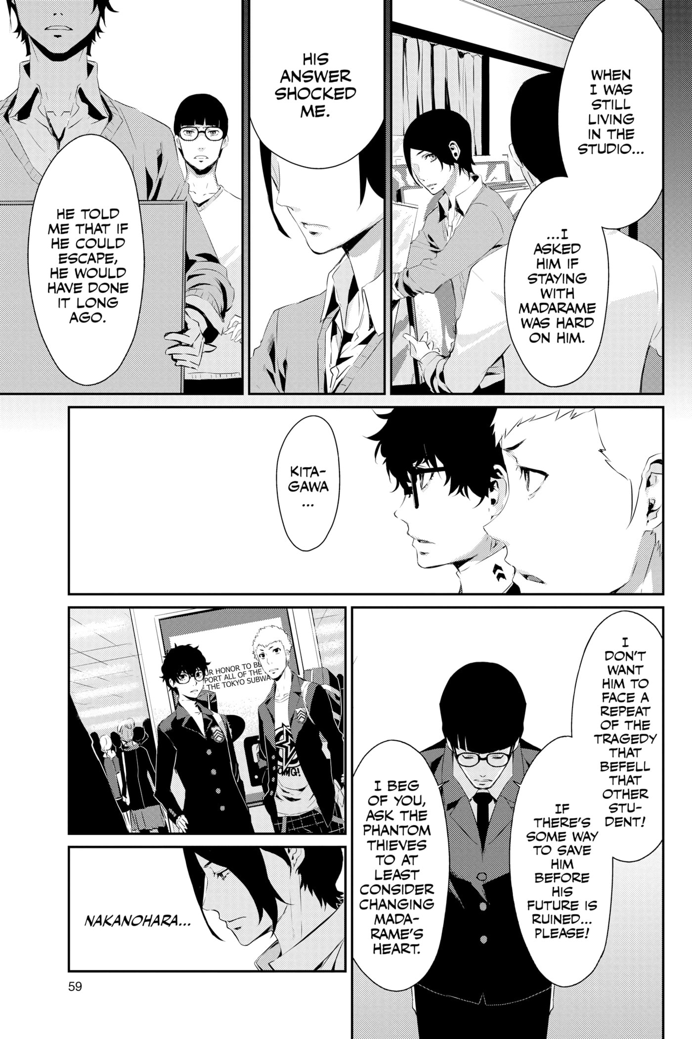 Persona 5 Chapter 13 page 19 - 