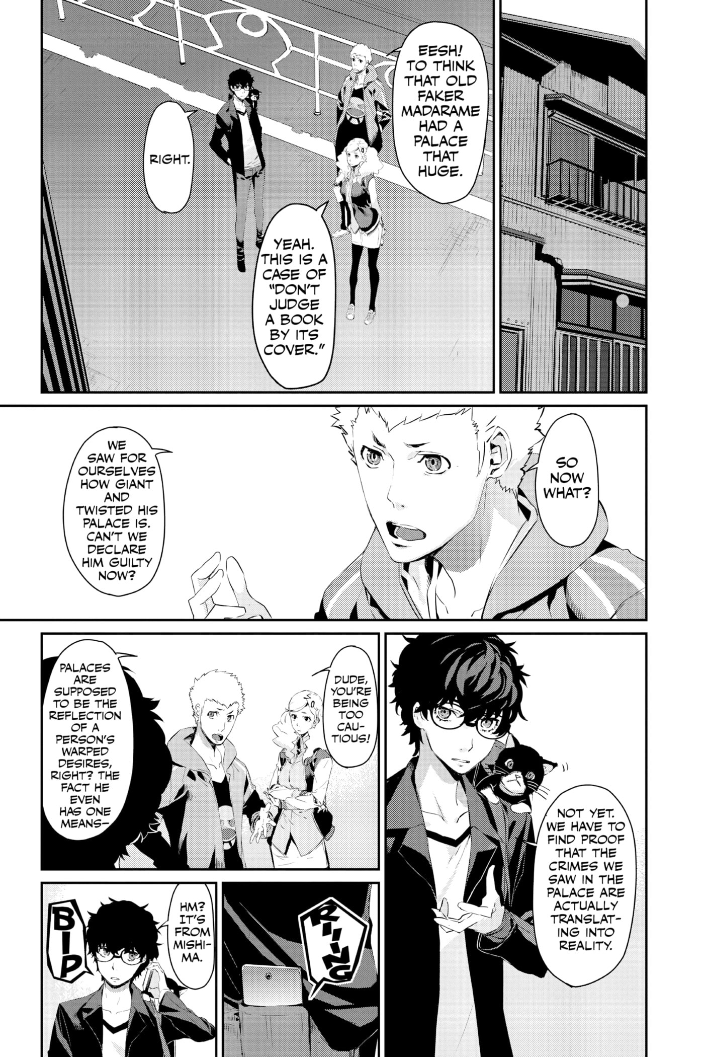 Persona 5 Chapter 13 page 9 - 