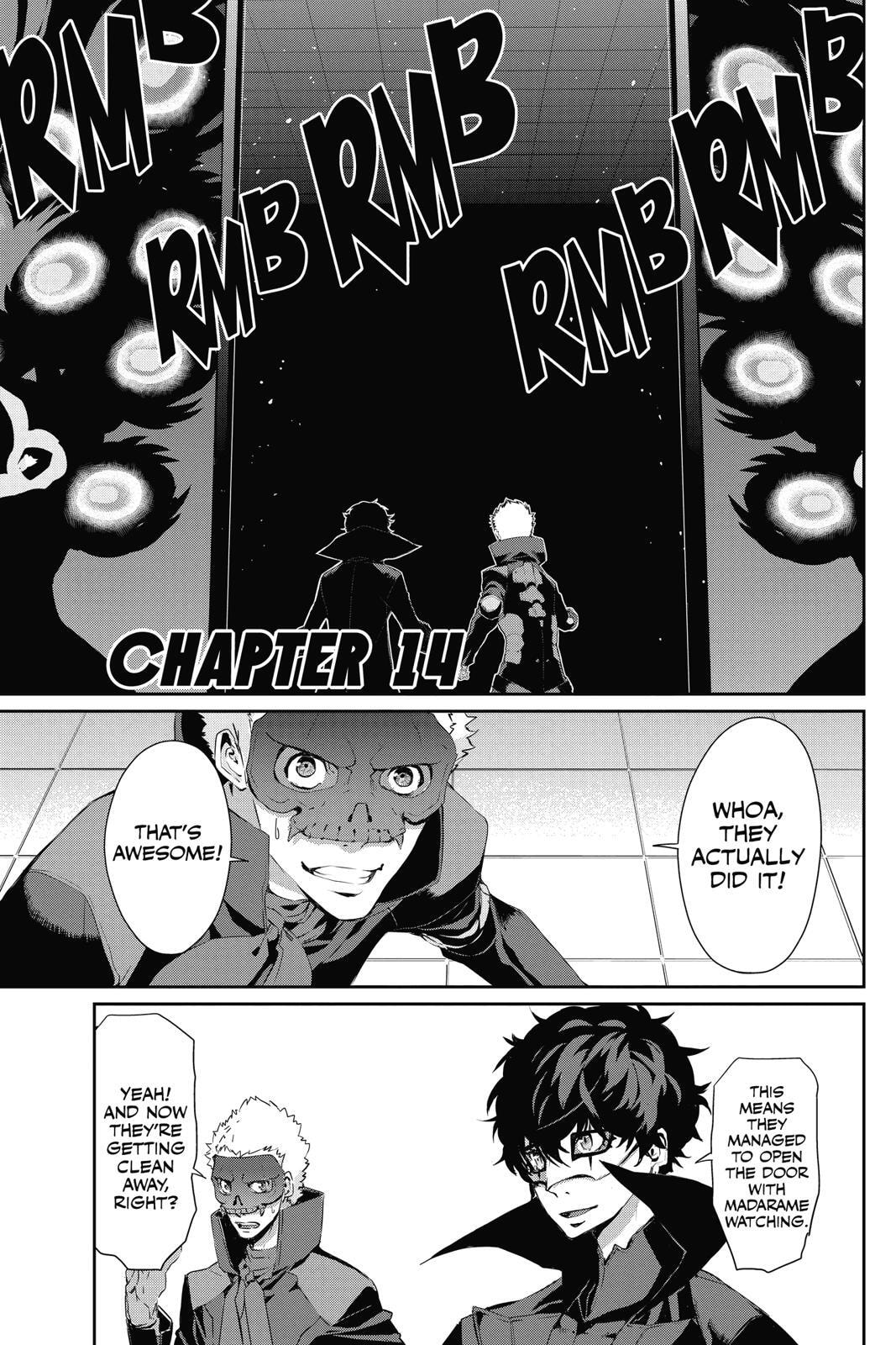 Persona 5 Chapter 14 page 1 - 
