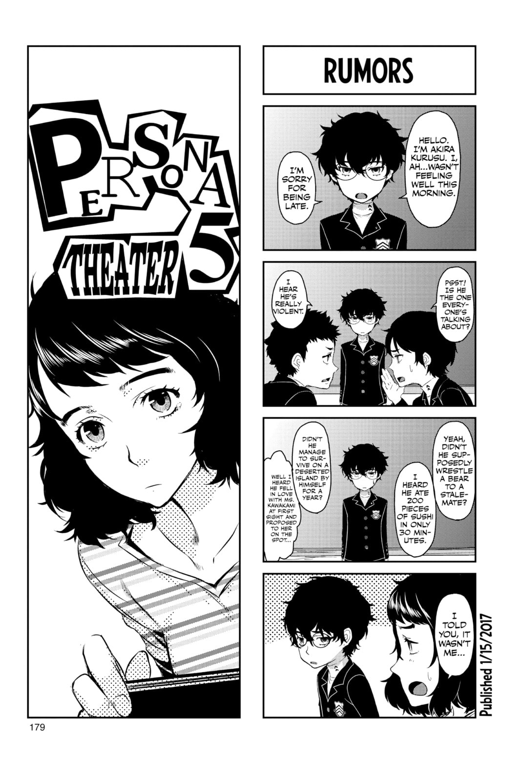 Persona 5 Chapter 16.1 page 5 - 