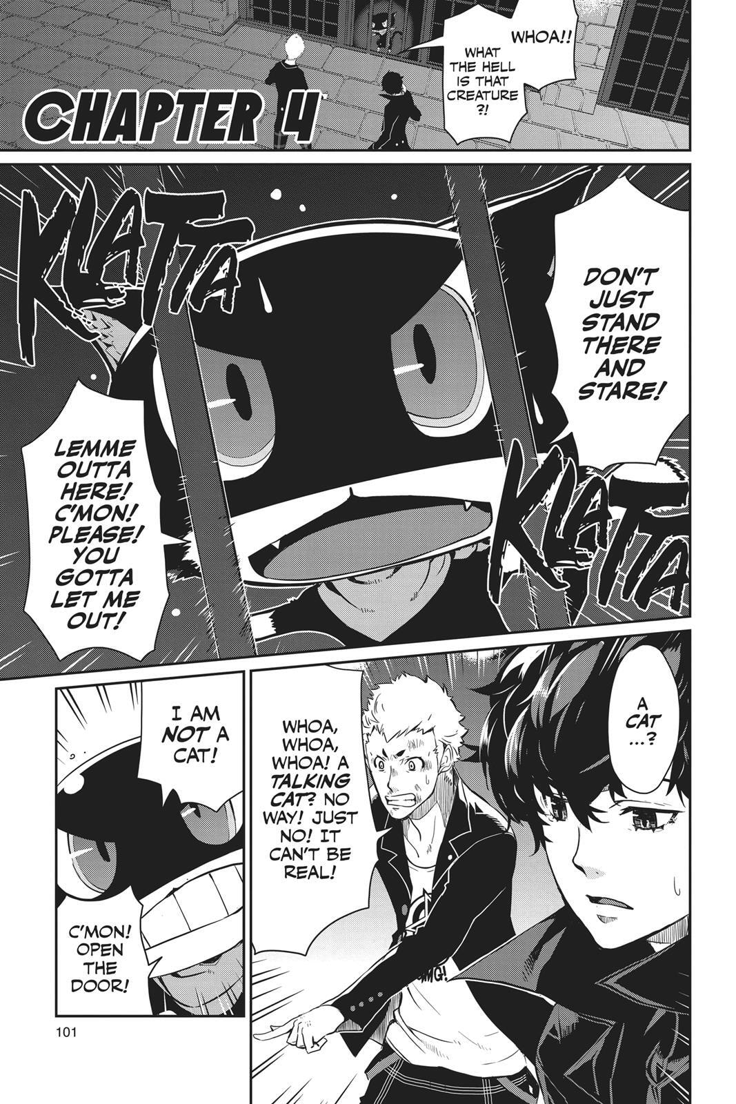 Persona 5 Chapter 4 page 1 - 