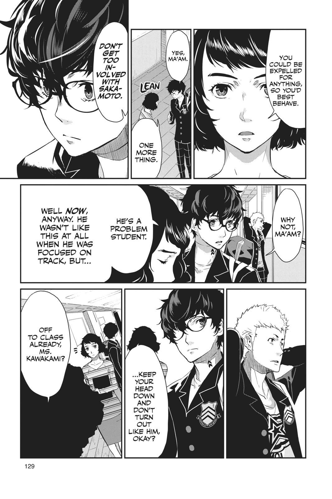 Persona 5 Chapter 4 page 28 - 