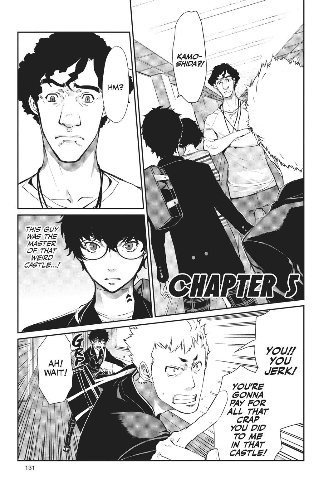 Persona 5 Chapter 5 page 1 - 