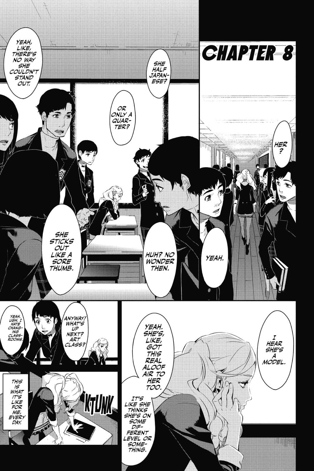 Persona 5 Chapter 8 page 1 - 